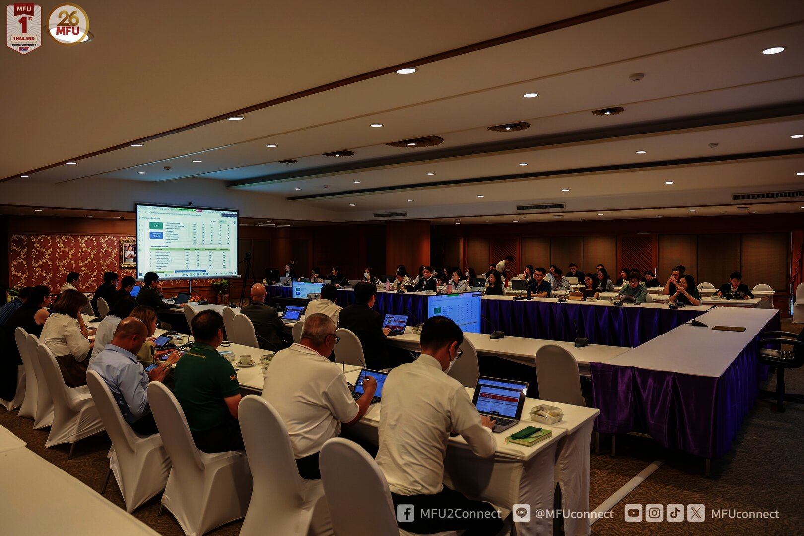 มหาวิทยาลัยแม่ฟ้าหลวงจัดสัมมนาชี้แจงผลการดำเนินงาน ตามแผนพัฒนามหาวิทยาลัย ฉบับที่ 5 สิ้นสุดไตรมาส 2/2568